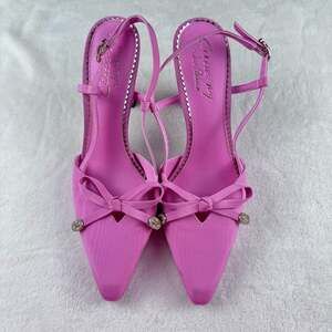 Circus NY by Sam Edelman Monica Fabric Bow Detail Slingback Dress Pumps